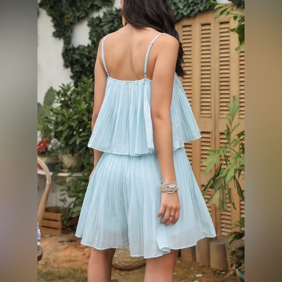 Beach Bliss Cute Rompers For Summer Ruched Style - Picture 3 of 4